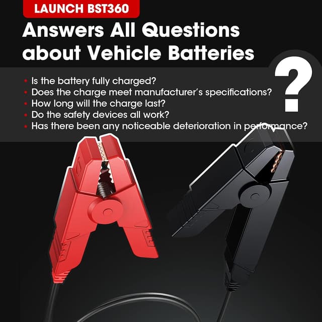 Detalle 2 de Testeur de batterie voiture 12V BST360