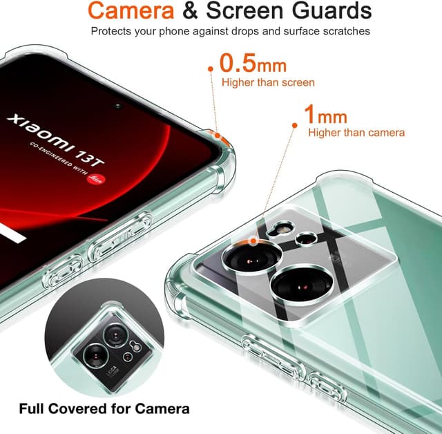 Detalle de Coque ivoler 3 en 1 pour Xiaomi 13T / 13T Pro avec 2 protections écran en verre trempé