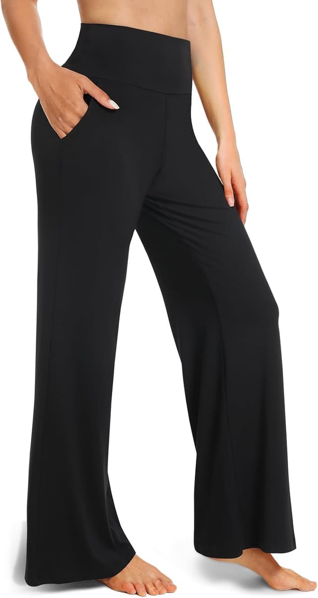 Imagen de BLONGW Yoga Pants Wide Leg Trousers en OfertitasTOP