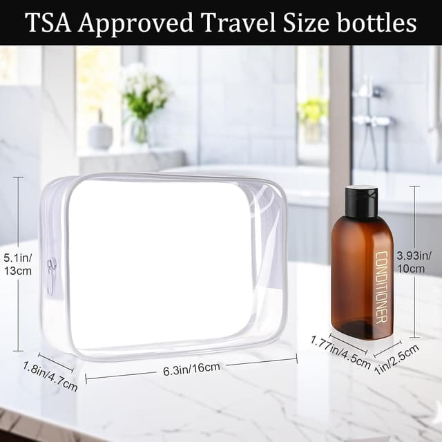 Detalle de Decorniqu Travel Toiletry Bottles 4x100ml