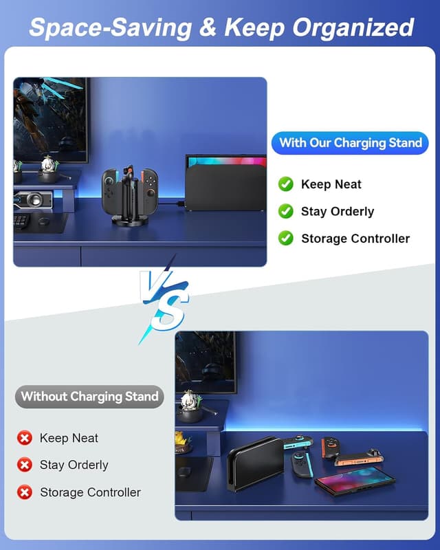 Thumbnail 5 de WAXITY Ladestation für 4 Controller