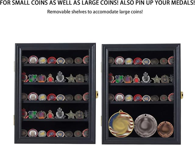 Detalle 2 de Jinchuan Military Challenge Coin Display Case Small 🪙