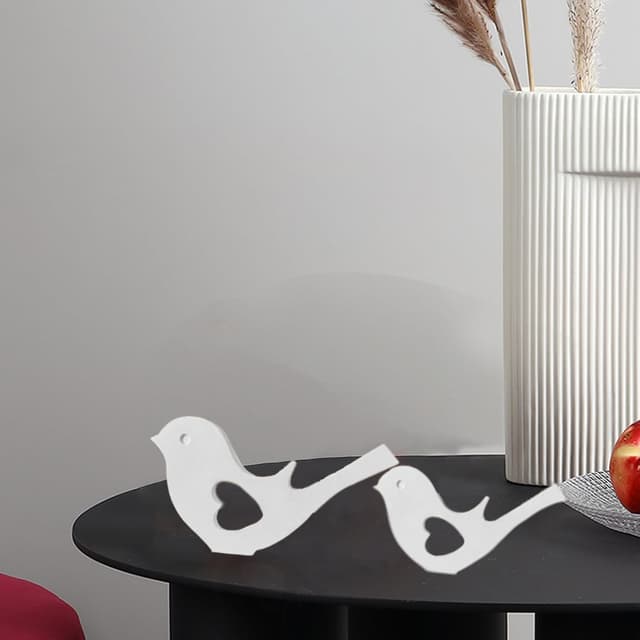 Detalle 2 de Silikonform Vogelform 2er Set für Gips