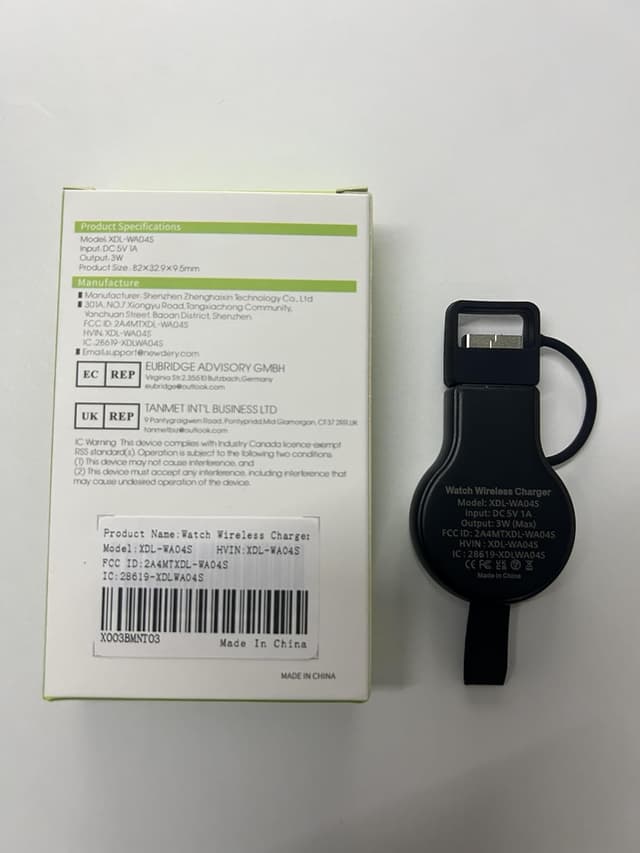 Thumbnail 6 de LVFAN Wireless Charger for Apple Watch (Portable Magnetic USB Charger, Black)