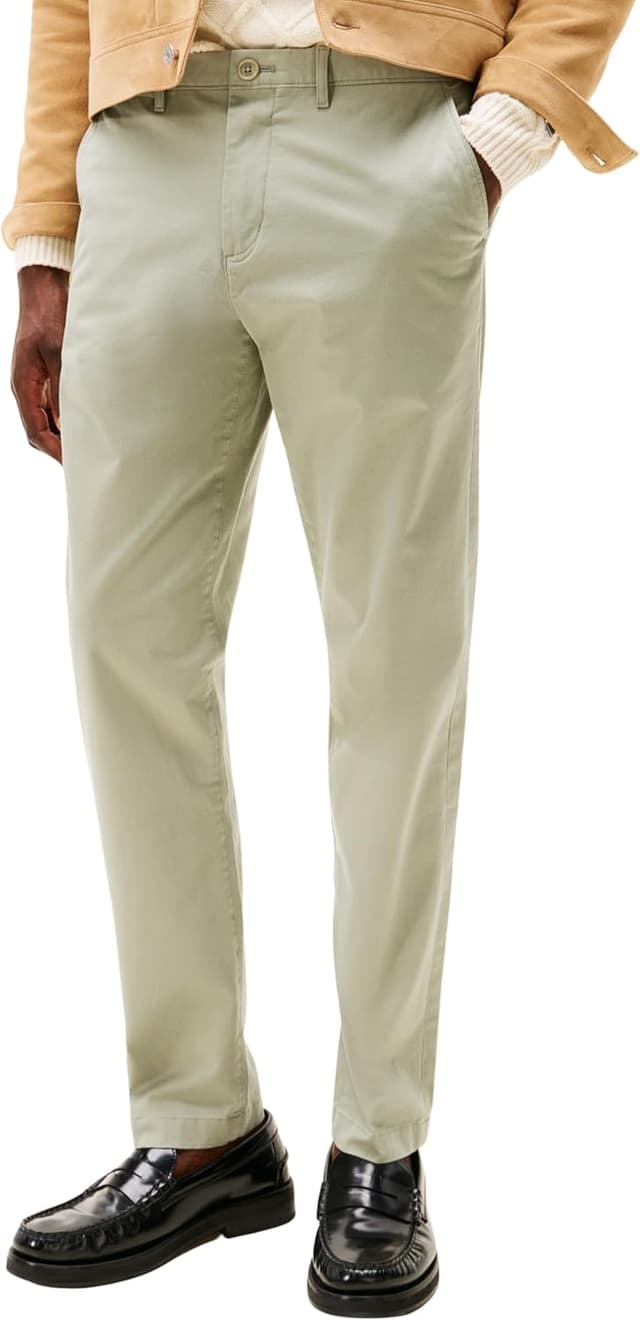 Detalle de Tommy Hilfiger Core Harlem Essential Twill (MW0MW40690) : chino homme en twill