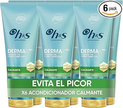 Imagen de Head & Shoulders DermaXPro Acondicionador Aloe Vera 🌿 6x220ml en OfertitasTOP