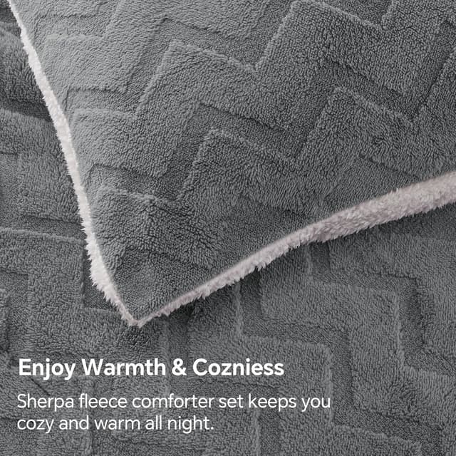 Thumbnail 4 de BEDELITE Fluffy Queen Comforter 88×88 in