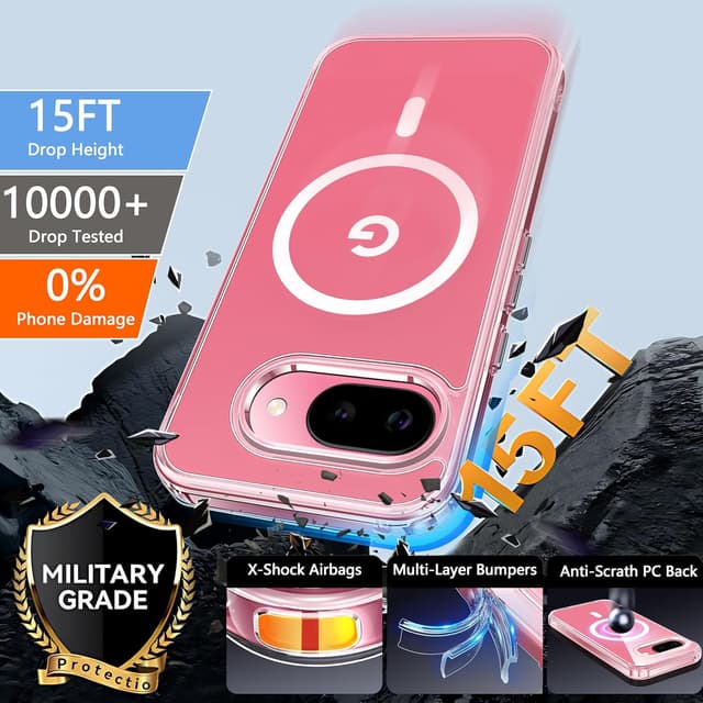 Detalle de Oterkin Pixel 10 Magsafe Case, 12ft