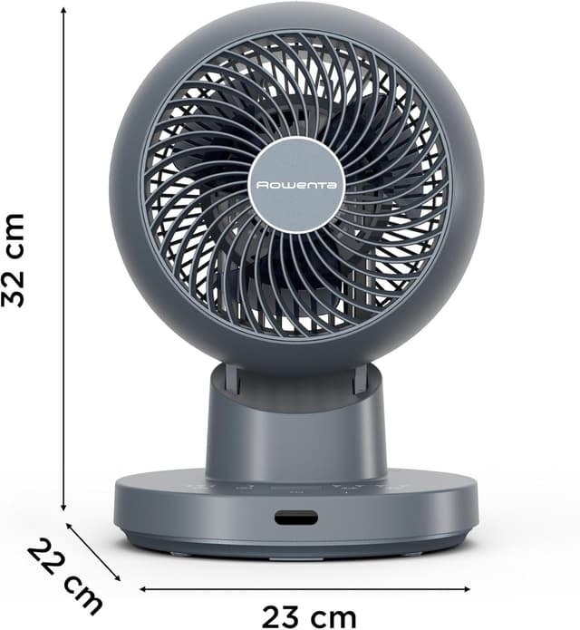 Thumbnail 7 de Rowenta Turbo Swift Compact Ventilador de Mesa 🌬️ QV2540F0