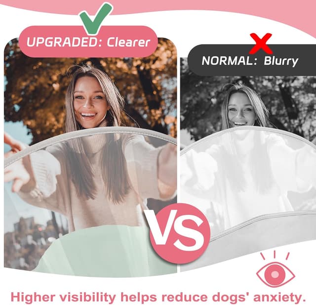 Detalle 1 de Supet Dog Cone Collar Pink XL