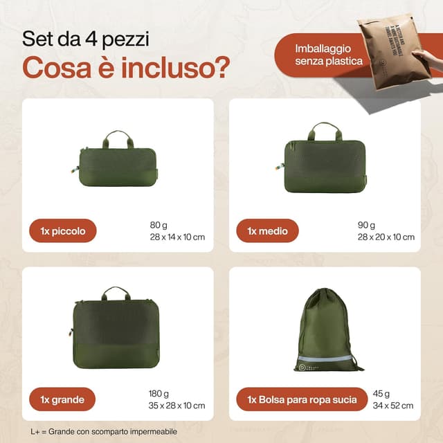 Thumbnail 6 de Travel Dude Travel Organizer con compressione