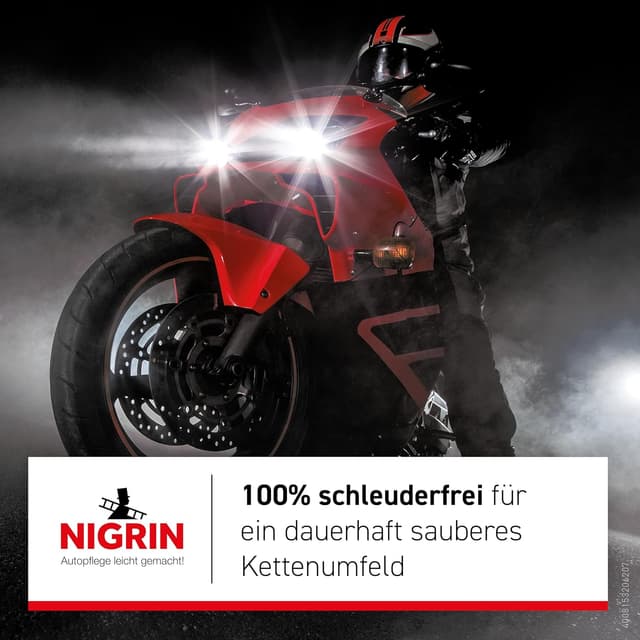 Thumbnail 6 de NIGRIN MOTO-BIKE Dry Lube Ketten-Sprühfett 400 ml