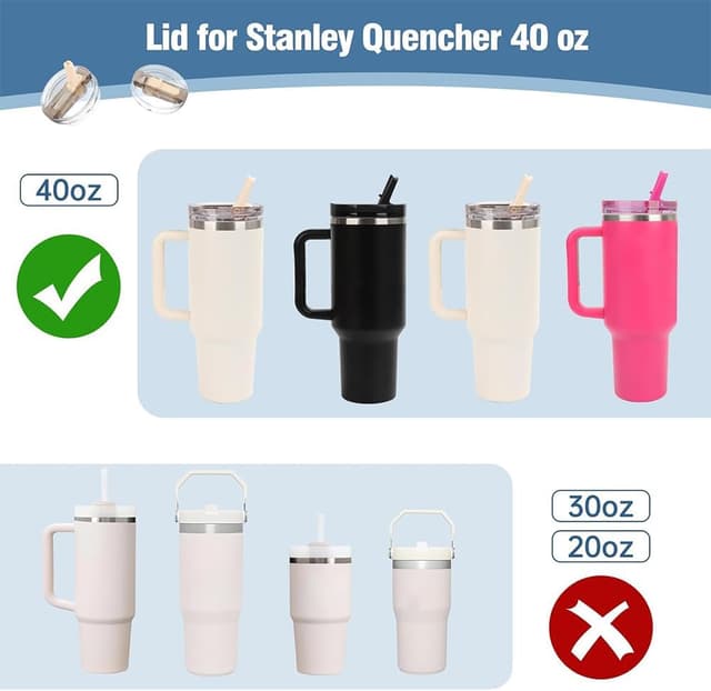 Thumbnail 4 de Stanley Cup Deckel Ersatzdeckel 2er Set 40oz