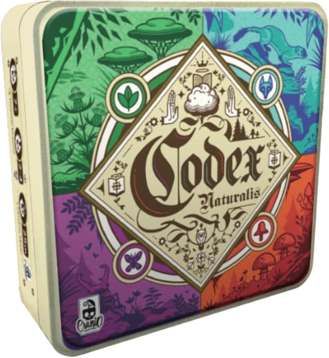 Detalle de Cranio Creations Codex Naturalis CC279: family game tascabile per 2-4 giocatori