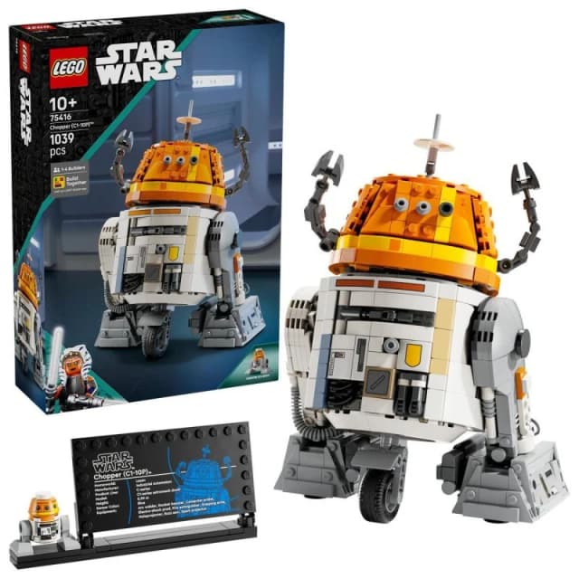 Detalle de Lego Star Wars Chopper (C1-10P) 🎲