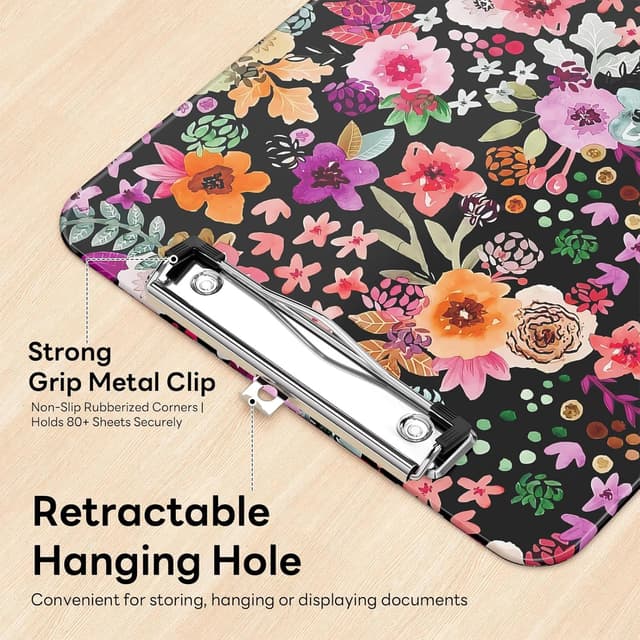 Detalle 2 de Klemmbrett Luminzo A4 Letter mit Öse