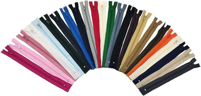 Thumbnail 3 de Pack de Cremalleras de Nylon Cerradas n.3, 24 Colores 🌈