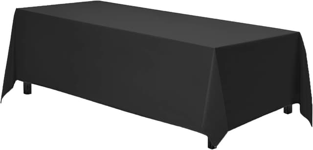 Detalle 2 de Gee Di Moda Rectangle Tablecloth 90 x 156 in Black