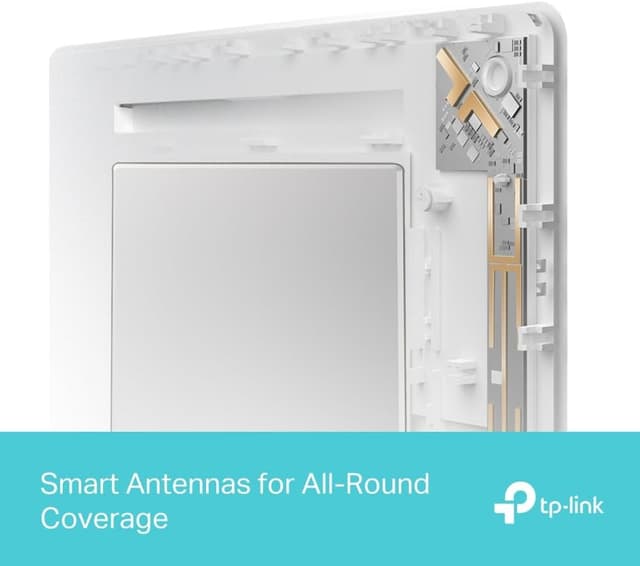 Detalle de TP-Link Archer Air R5 Wi‑Fi 6 AX3000 Gigabit WLAN-Router – ultradünnes 8‑mm Design mit HomeShield und EasyMesh