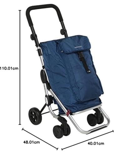 Thumbnail 8 de Foppapedretti 9702001400 Carrito de la compra azul marino 🛒