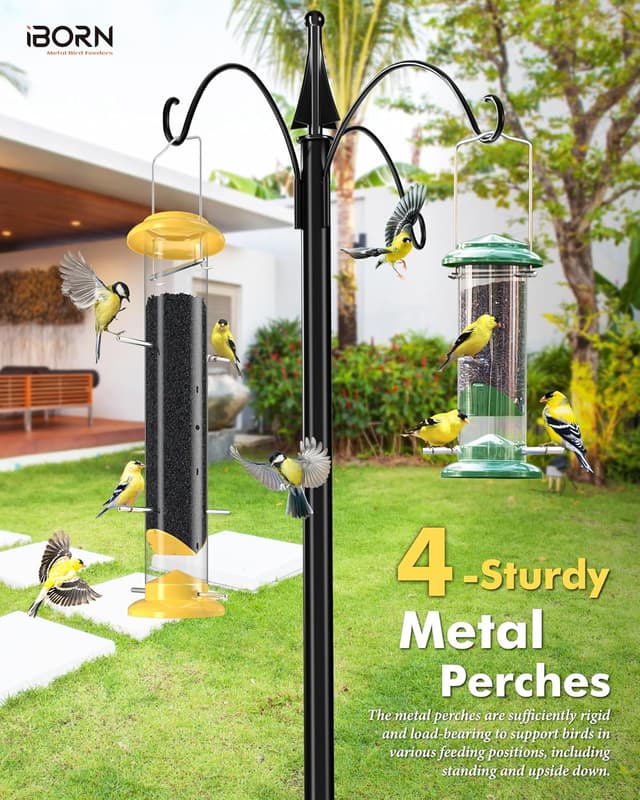 Thumbnail 6 de iBorn Niger Seed Bird Feeder