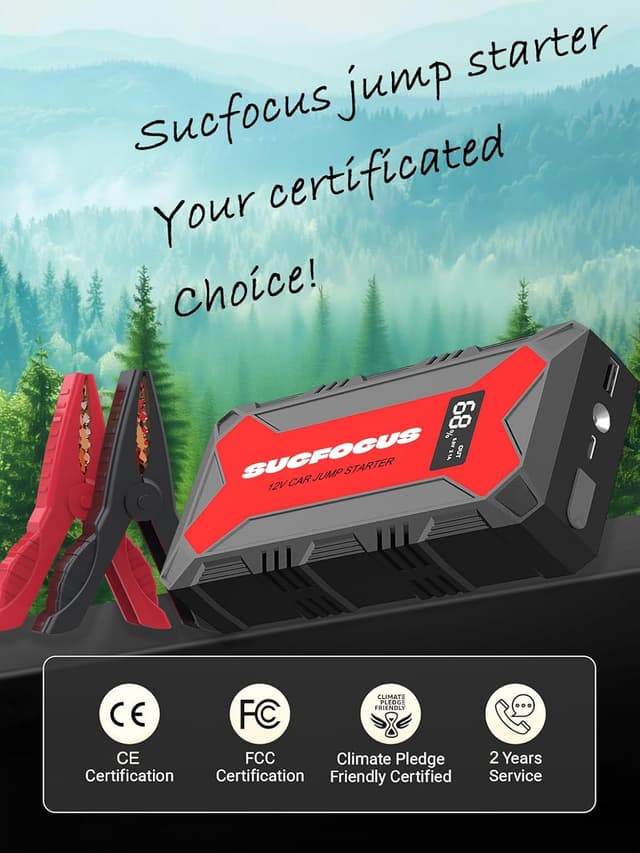 Thumbnail 6 de Jump Starter Power Pack 4000A car booster