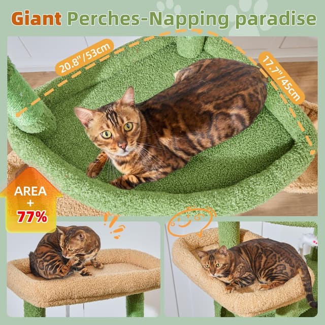 Thumbnail 2 de Taoqimiao MS034T Rascador para gatos 180 cm