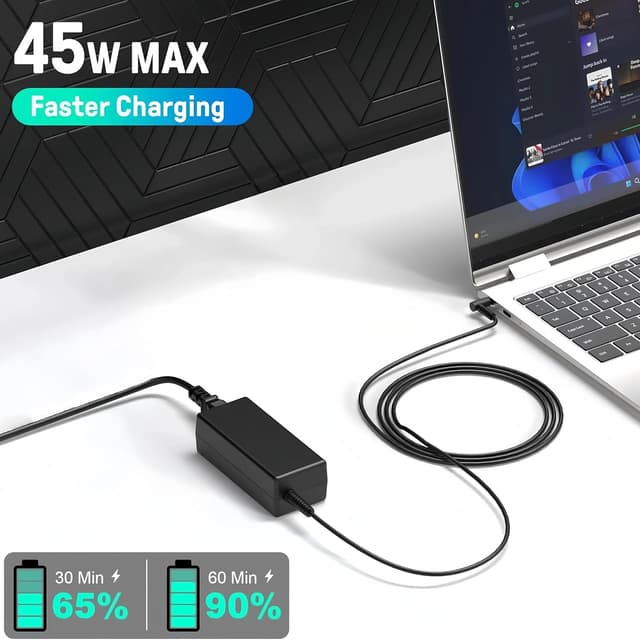 Detalle 2 de SCOVEE 45W Cargador HP 19.5V 2.31A