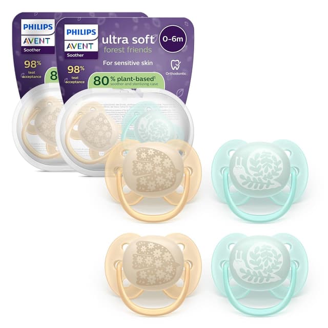 Detalle de Philips Avent ultra soft Schnuller 0–6 Monate