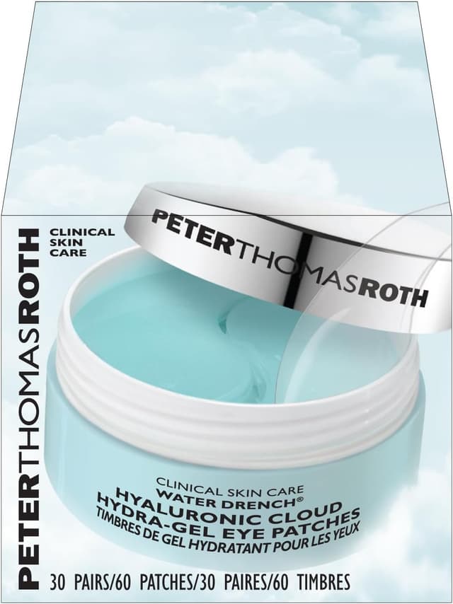Detalle de Peter Thomas Roth Roth Water Drench Hydragel Eye Patches: tappo per orecchie con trattamento idratante, colore nero