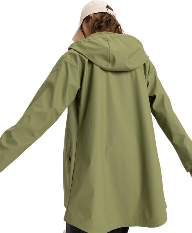 Detalle de Roxy Raining Again chaqueta impermeable mujer