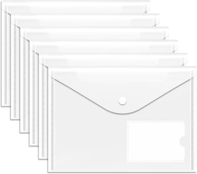 Thumbnail 6 de A5 Plastic Wallets 40 Pack