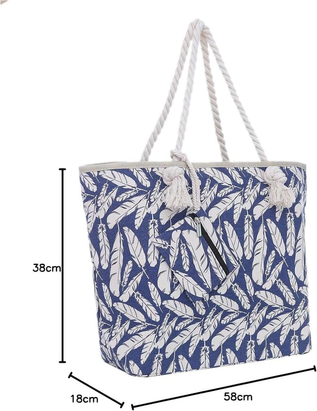 Thumbnail 6 de DonDon Borsa da spiaggia grande 58x38x18 cm