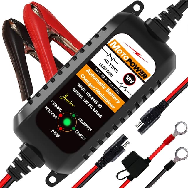 Imagen de MOTOPOWER MP00205A 12V Battery Charger en OfertitasTOP