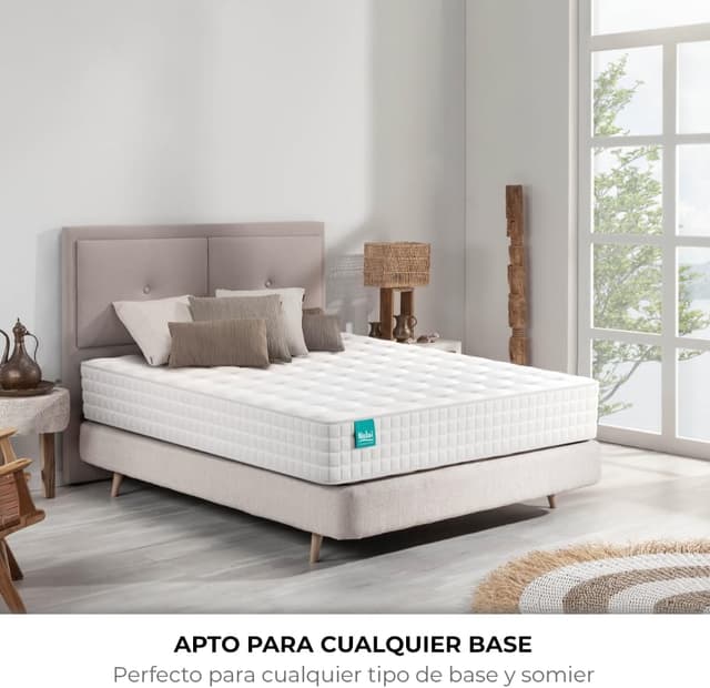 Thumbnail 5 de NALUI Galana 120x200 Colchón viscoelástico con muelles