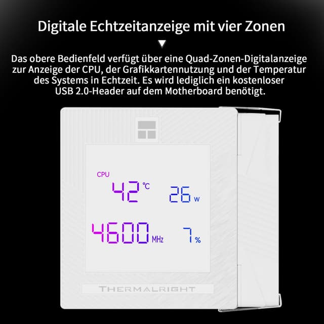 Detalle 1 de Thermalright TR Phantom Spirit 120 Digital