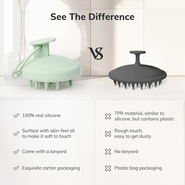 Thumbnail 2 de Sndyi Silicone Scalp Massager Brush