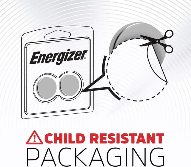 Detalle 2 de CR2032 Energizer coin batteries 12 pack 3V