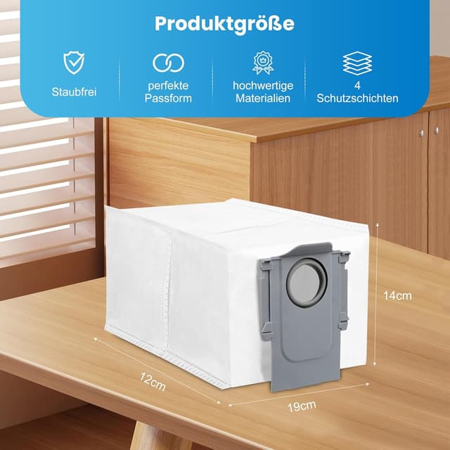 Thumbnail 5 de Staubbeutel Roborock Saros 10 3,0 l đ§č