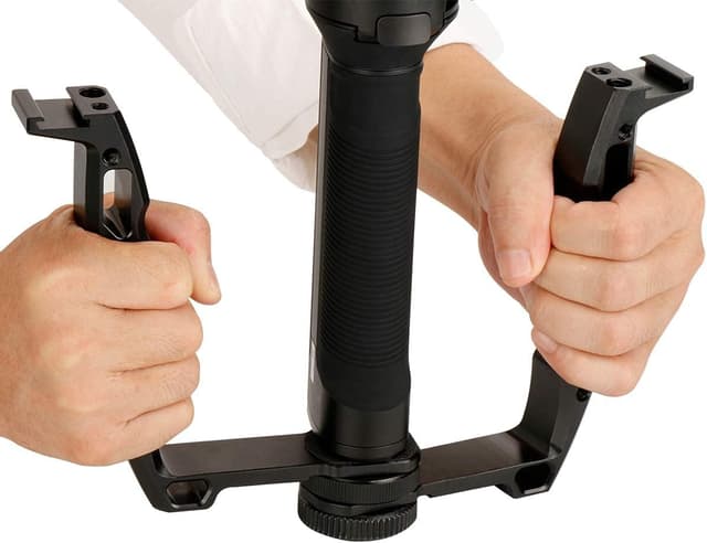 Thumbnail 2 de HAFOKO Aluminium L-Bracket Handle Grip for gimbals 🎥