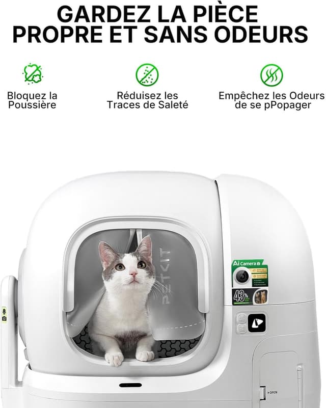 Thumbnail 2 de PETKIT Rideau Magnétique 3.0 pour PUROBOT Max Pro