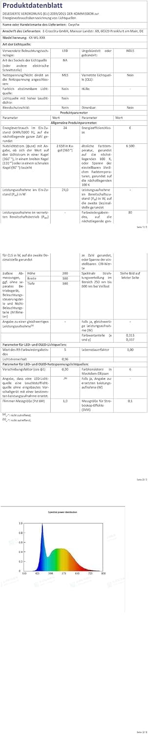 Thumbnail 6 de Set da 2 applique da parete 24W IP65 4000K bianco naturale, design moderno nero (angolo fascio regolabile)