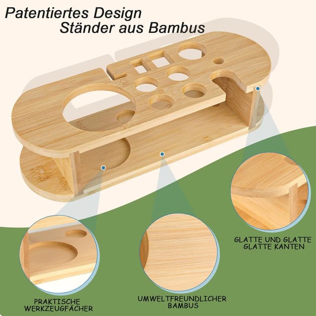 Detalle de Cocktail Shaker Set 12-teilig mit Ständer