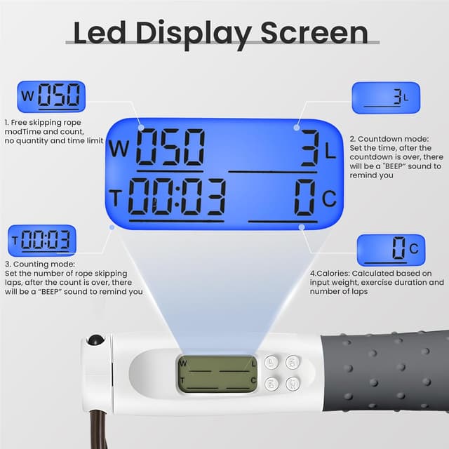 Thumbnail 3 de Uten Cuerda para Saltar 3m Inalámbrica