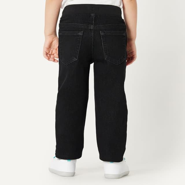 Detalle de Amazon Essentials Unisex Babies’ Soft Stretch Pull-On Jeans