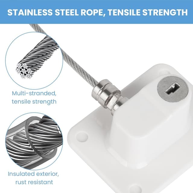 Thumbnail 2 de AYESY Securite Fenetre Enfant 2 pièces 🔒