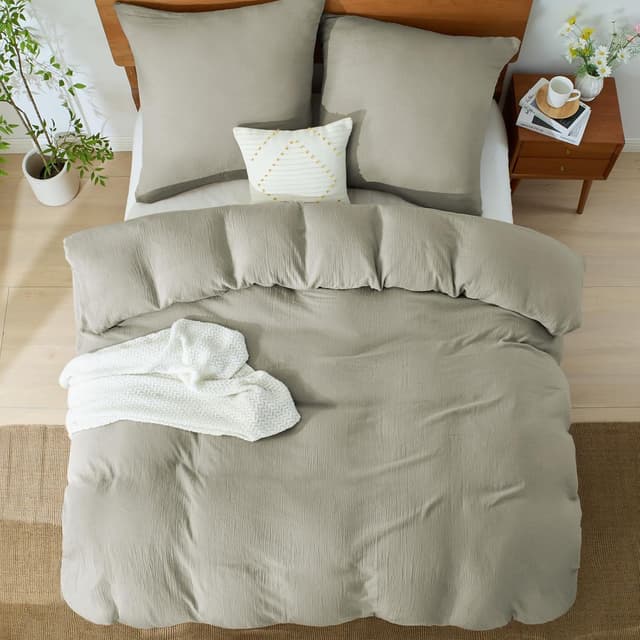 Detalle 2 de BEDELITE Musselin Bettwäsche 135x200 Baumwolle