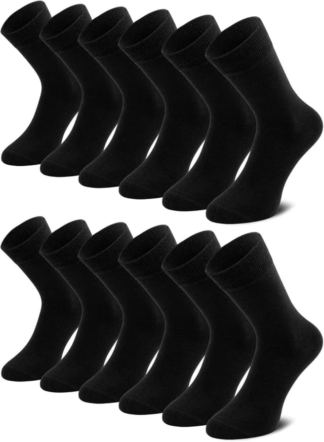 Detalle de QINCAO 6 Paar Sport Socken aus Baumwolle