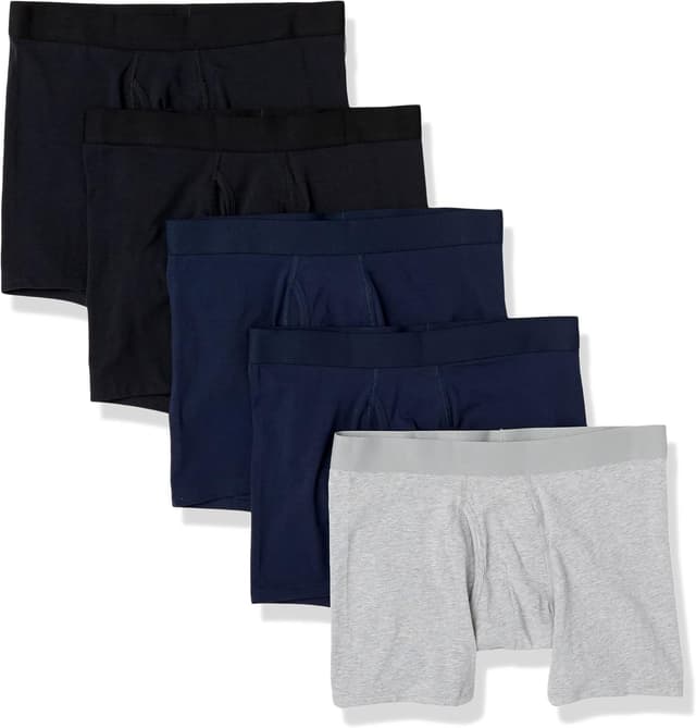 Thumbnail 6 de Cotton Jersey Boxer Briefs 5-Pack