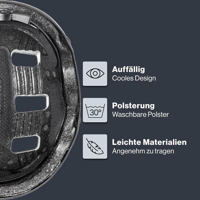 Detalle de uvex Kid 3 cc – robuster Fahrradhelm für Kinder mit verstellbarem IAS-System